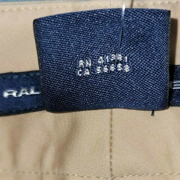 Ralph Lauren Golf Capri Khaki Pants Size 6 Stretch - Picture 9 of 9